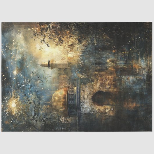 ロックエルサレムのデコップゴールデンドーム 薄葉紙 (正面)