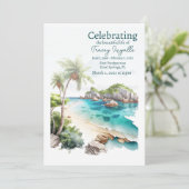 ロックオシャンビーチのお別れ会 招待状 (スタンド正面)