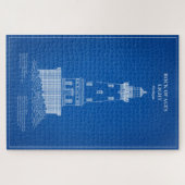 ロックオブエイジズライトハウス – ミシガン州 – AD ジグソーパズル (横)