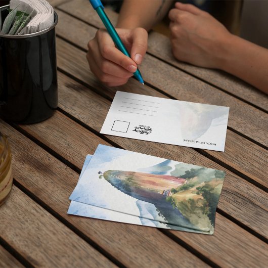 ロックオブグアタペエルペノンコロンビア葉書 招待状