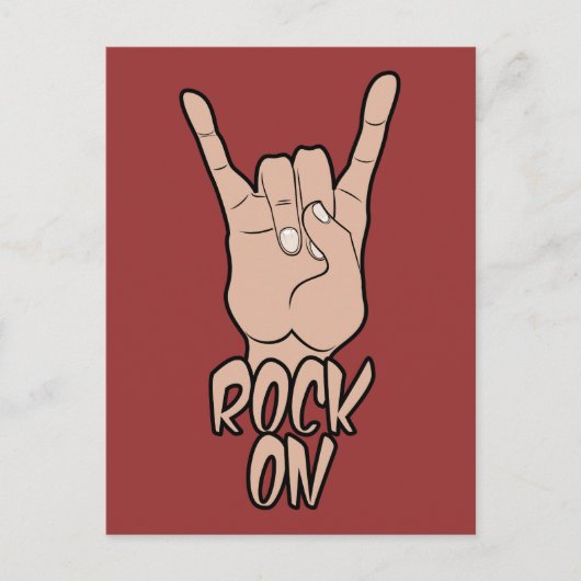 ロックオンカスタムカラー葉書 ポストカード (正面)