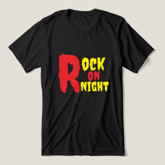 ロックオンナイトメンス衣服 トライブレンドＴシャツ