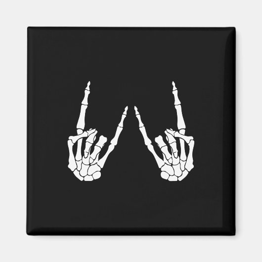 ロックオンバンドハロウィーン衣装ロックアンドロールマンW マグネット (正面)