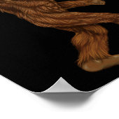 ロックオンビッグフットサスカッチラブロックアンドロールソン ポスター (角)