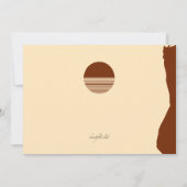 ロックオンマウンテン登山招待状 招待状 (裏面)