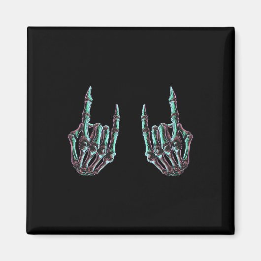 ロックオンロックスタースケルトンハンズ – コンサートバンドGr マグネット (正面)