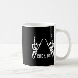 ロックオン バインドTシャツ 女性向け ロックンロール 私のために コーヒーマグカップ