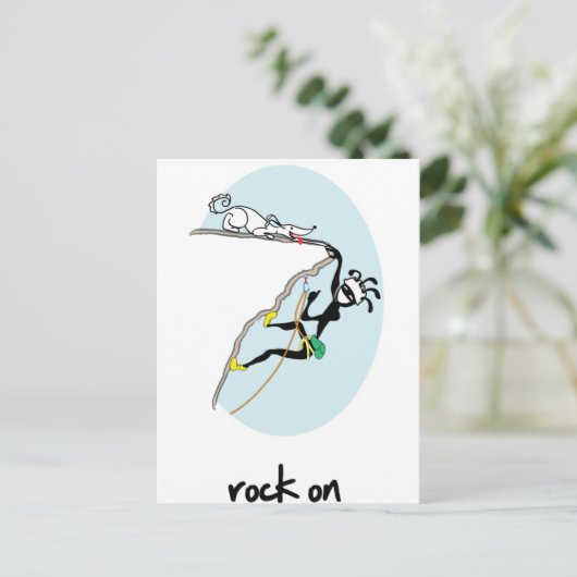 「ロックオン！」 ポストカード (スタンド正面)