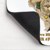 ロックオン!我が国の公保護園を愛で引き上げる マウスパッド (コーナー)