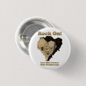 ロックオン!我が国の公保護園を愛で引き上げる 缶バッジ (正面&裏面)