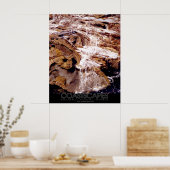 ロックカスケード（ブランドバージョン） ポスター (キッチン)