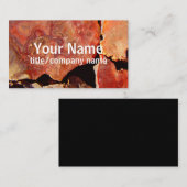 ロックカスタムデザイン名刺テンプレート 名刺 (正面/裏面)