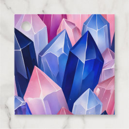 ロックカラフルクリスタルアートギフトラベル フェイバータグ