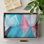 ロックカラフルクリスタルアートティッシュペーパー 薄葉紙 (ギフト)