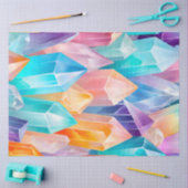 ロックカラフルクリスタルアートティッシュペーパー 薄葉紙 (クラフト)