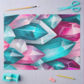 ロックカラフルクリスタルアートティッシュペーパー 薄葉紙 (クラフト)