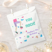 ロックカラフル登山お気に入りバッグ フェイバーバッグ (クリップ留めされた状態)