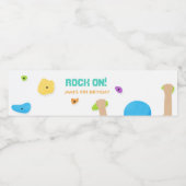 ロックカラフル登山の有利なウォーターボトルラベル ペットボトルラベル (シングルラベル)