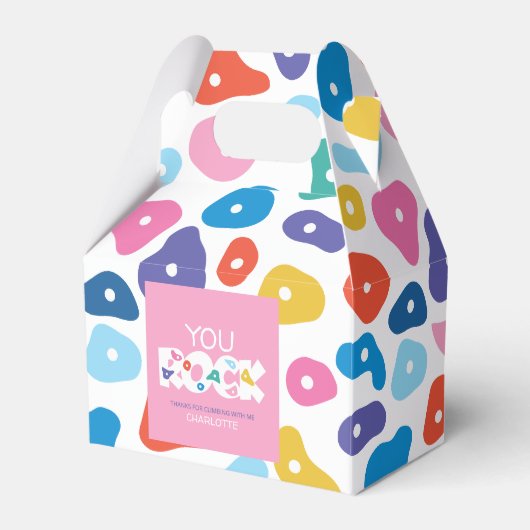 ロックカラフル登山足ホールド フェイバーボックス (正面サイド)