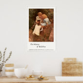 ロックガーデンで。1913年頃。 ポスター (キッチン)