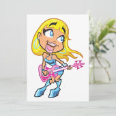 ロックガール招待状 招待状