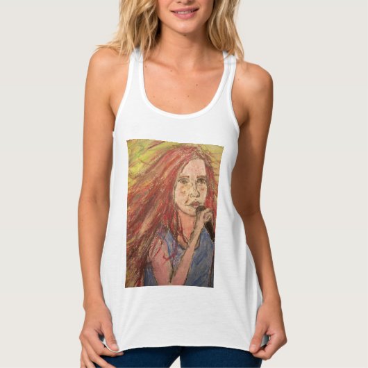 ロックガール タンクトップ (正面)