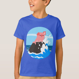 ロックキッズTシャツに登場するかわいいマンガ Tシャツ