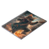 ロックキャッ遊トのギターノート ノートブック (左側)