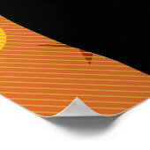 ロックギタリストロッカーミュージシャンポスター ポスター (角)