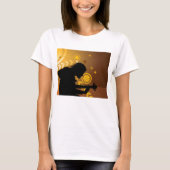 ロックギタリストロッカーミュージシャンTシャツ Tシャツ (正面)