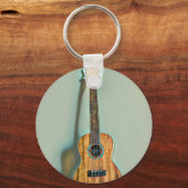 ロックギタープレーヤー キーホルダー (正面)