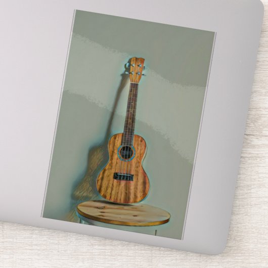 ロックギタープレーヤー シール (詳細)