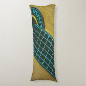 ロックギタープレーヤー ボディピロー (正面縦)