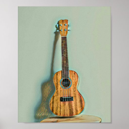 ロックギタープレーヤー ポスター (正面)