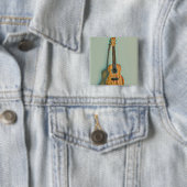 ロックギタープレーヤー 缶バッジ (インサイチュ)