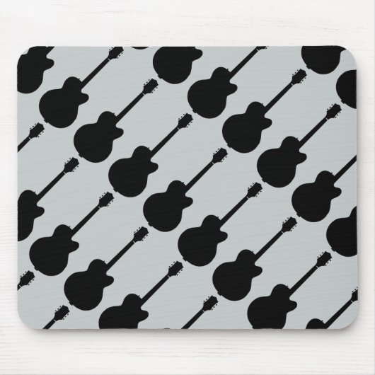 ロックギターベクター マウスパッド (正面)