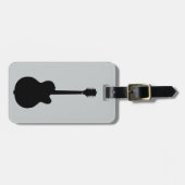 ロックギターベクター ラゲッジタグ (正面横)