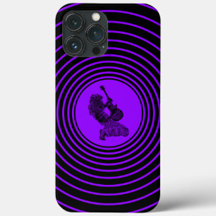 ロックギター音楽ギタリスト – あなたの色 – 紫 iPhone 13 PRO MAXケース