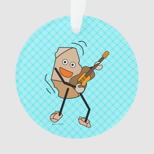 ロックギター オーナメント (正面)