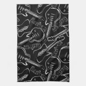 ロックギター キッチンタオル (縦)