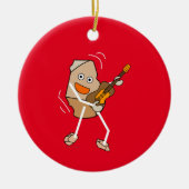 ロックギター セラミックオーナメント (正面)