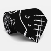 ロックギター ネクタイ (ロール)