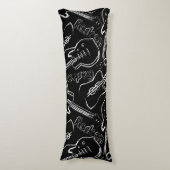 ロックギター ボディピロー (正面縦)