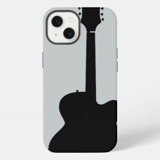 ロックギター iPhoneケース (裏面)