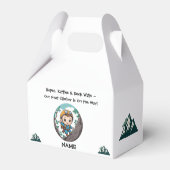 ロッククライマーアウトドアアドベンチャー男の赤ちゃん フェイバーボックス (裏面サイド)