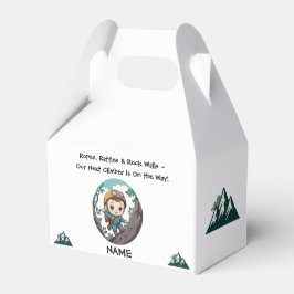 ロッククライマーアウトドアアドベンチャー男の赤ちゃん フェイバーボックス