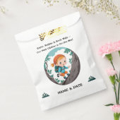 ロッククライマーアドベンチャーテーマガールベビーナプキン フェイバーバッグ (封をした状態)