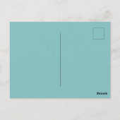 ロッククライマーガールベビーシャワー招待状 ポストカード (裏面)