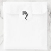 ロッククライマーステッカー ラウンドシール (バッグ)