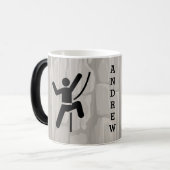 ロッククライマーデザインマグ モーフィングマグカップ (正面左)